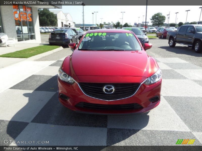 Soul Red Mica / Sand 2014 Mazda MAZDA6 Touring