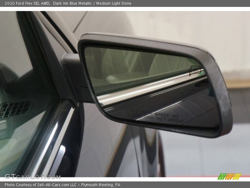 Dark Ink Blue Metallic / Medium Light Stone 2010 Ford Flex SEL AWD