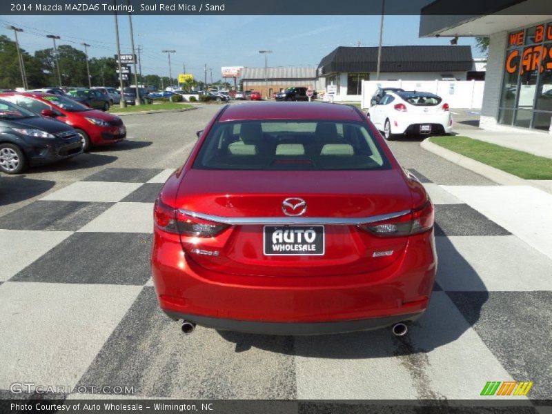 Soul Red Mica / Sand 2014 Mazda MAZDA6 Touring