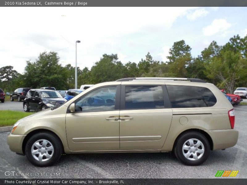 Cashmere Beige / Beige 2010 Kia Sedona LX