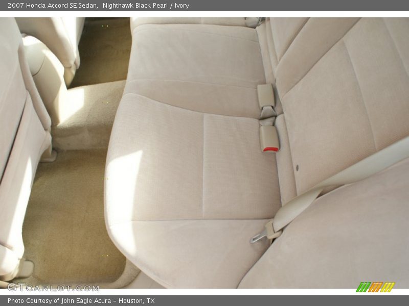 Nighthawk Black Pearl / Ivory 2007 Honda Accord SE Sedan