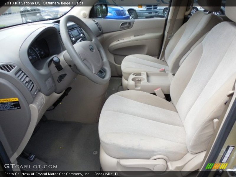 Cashmere Beige / Beige 2010 Kia Sedona LX