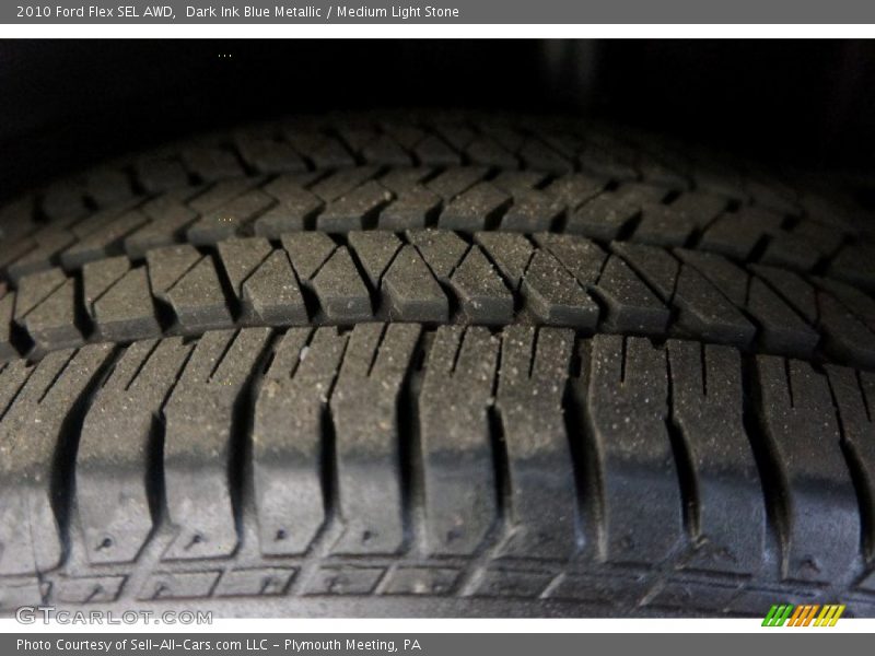 Dark Ink Blue Metallic / Medium Light Stone 2010 Ford Flex SEL AWD