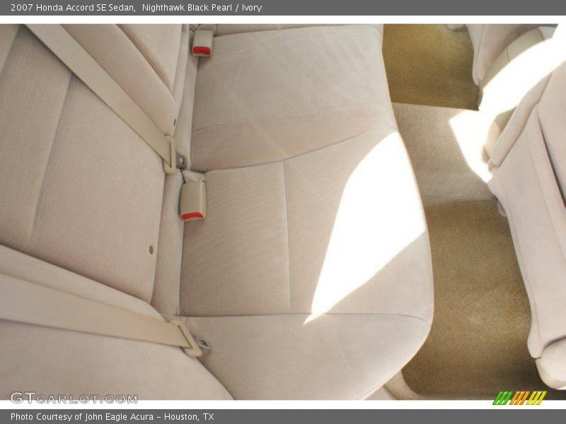 Nighthawk Black Pearl / Ivory 2007 Honda Accord SE Sedan