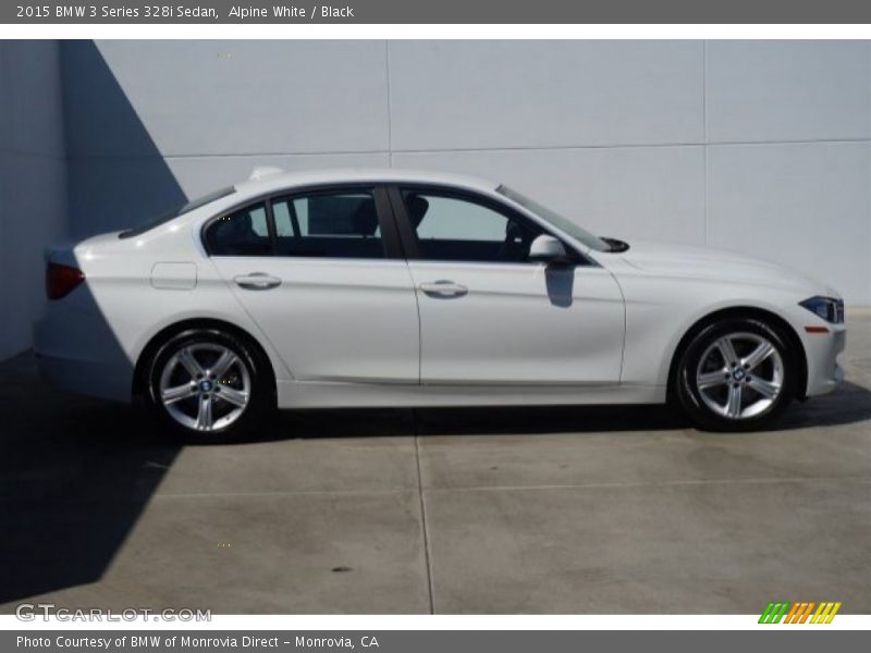 Alpine White / Black 2015 BMW 3 Series 328i Sedan