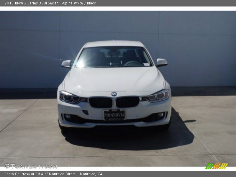 Alpine White / Black 2015 BMW 3 Series 328i Sedan