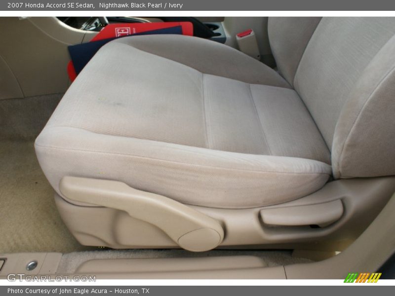 Nighthawk Black Pearl / Ivory 2007 Honda Accord SE Sedan