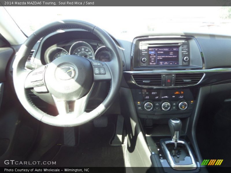 Soul Red Mica / Sand 2014 Mazda MAZDA6 Touring