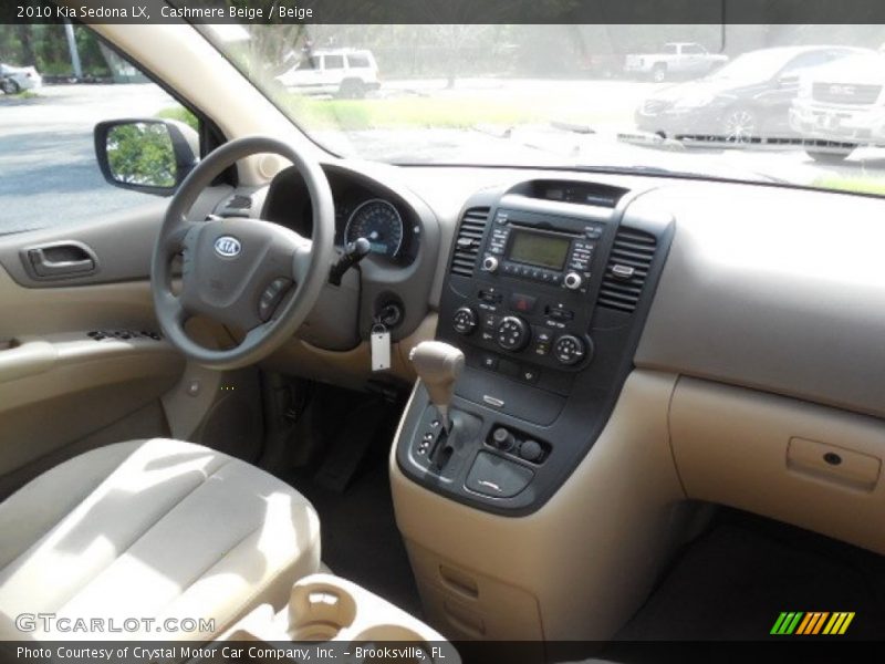 Cashmere Beige / Beige 2010 Kia Sedona LX