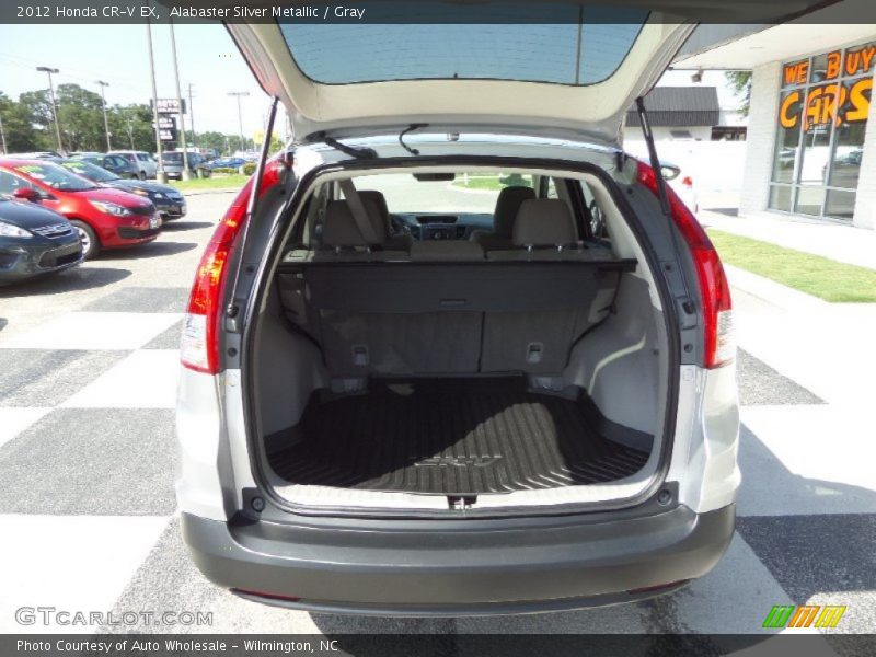 Alabaster Silver Metallic / Gray 2012 Honda CR-V EX