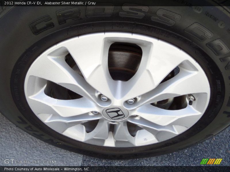 Alabaster Silver Metallic / Gray 2012 Honda CR-V EX