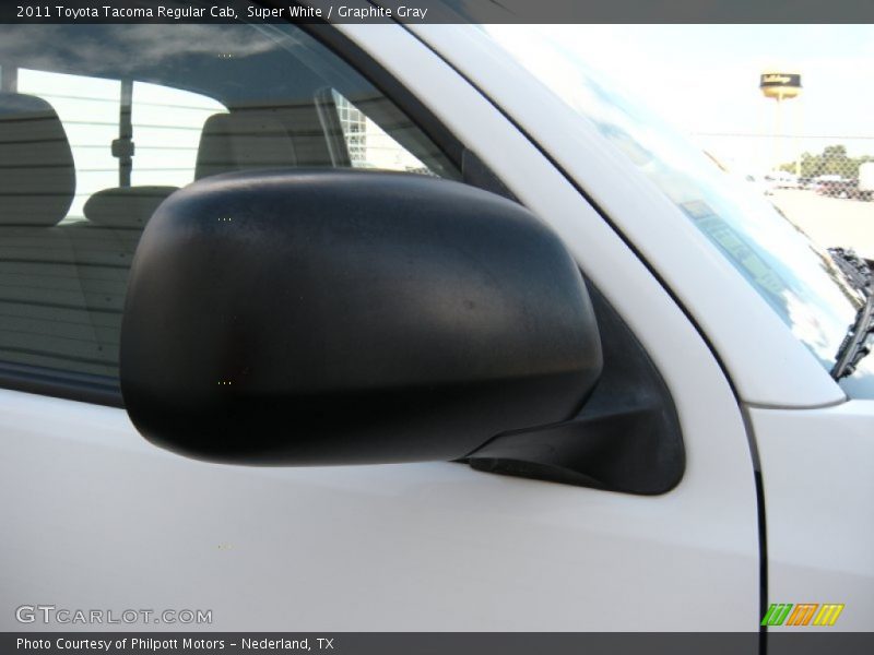 Super White / Graphite Gray 2011 Toyota Tacoma Regular Cab