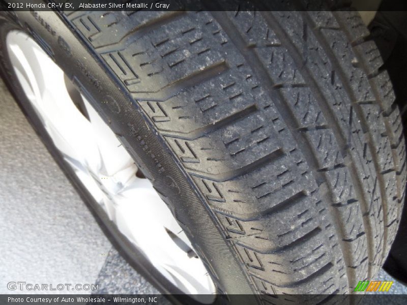 Alabaster Silver Metallic / Gray 2012 Honda CR-V EX