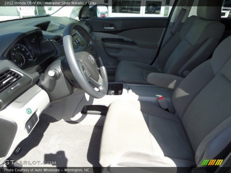 Alabaster Silver Metallic / Gray 2012 Honda CR-V EX
