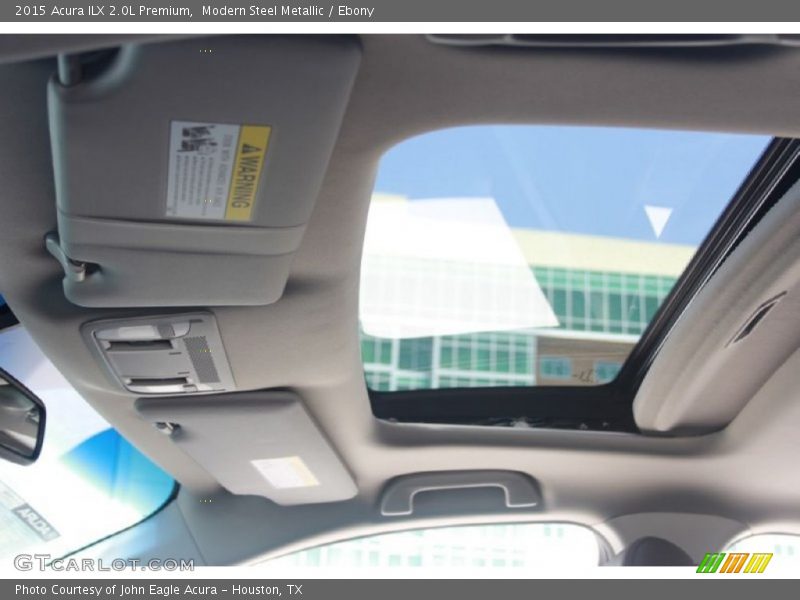 Modern Steel Metallic / Ebony 2015 Acura ILX 2.0L Premium
