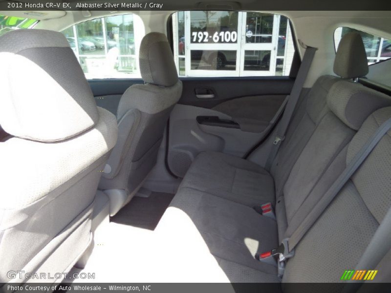 Alabaster Silver Metallic / Gray 2012 Honda CR-V EX