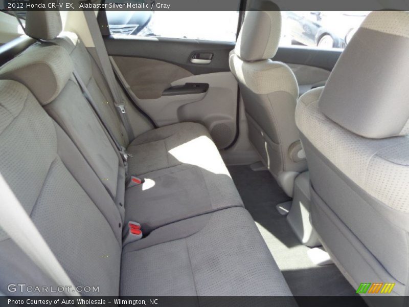 Alabaster Silver Metallic / Gray 2012 Honda CR-V EX