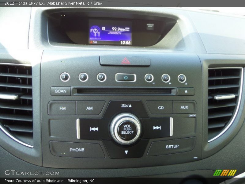Alabaster Silver Metallic / Gray 2012 Honda CR-V EX