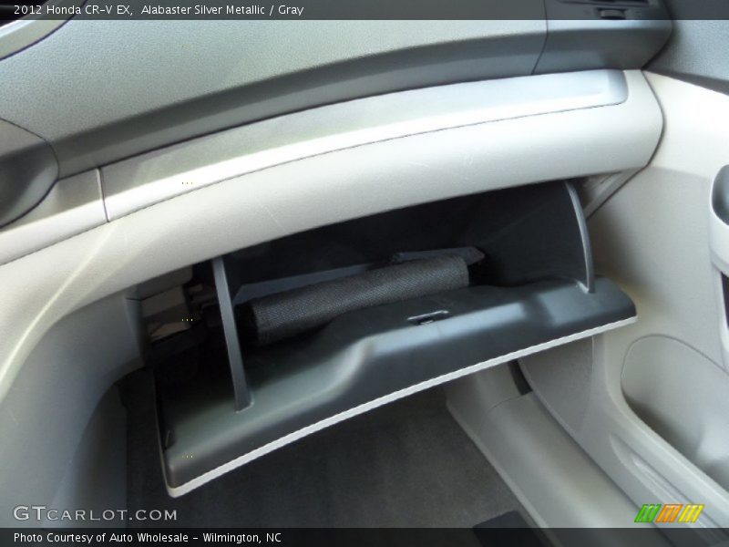 Alabaster Silver Metallic / Gray 2012 Honda CR-V EX