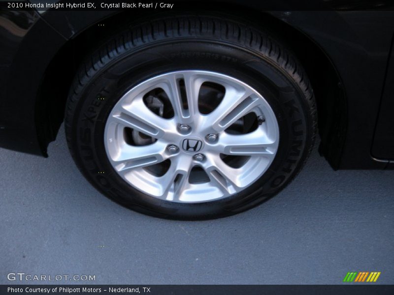 Crystal Black Pearl / Gray 2010 Honda Insight Hybrid EX