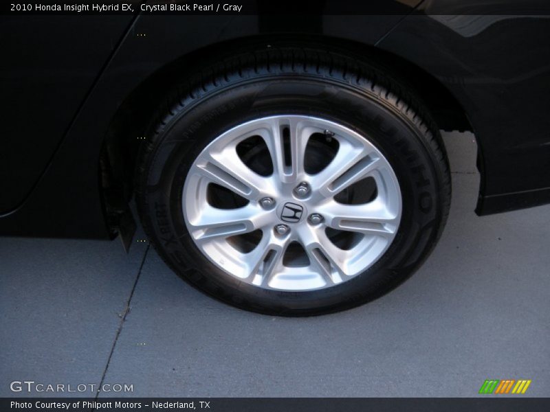 Crystal Black Pearl / Gray 2010 Honda Insight Hybrid EX