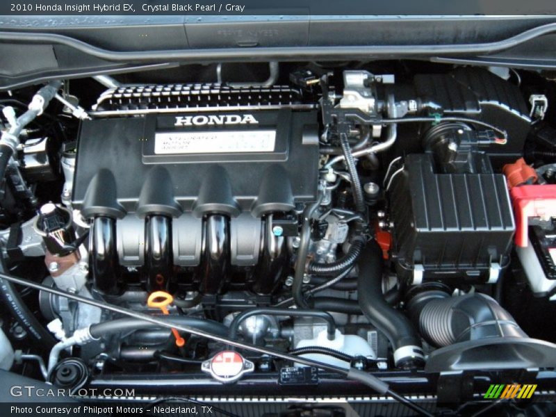 Crystal Black Pearl / Gray 2010 Honda Insight Hybrid EX