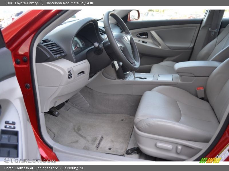 Barcelona Red Metallic / Ash 2008 Toyota Camry SE
