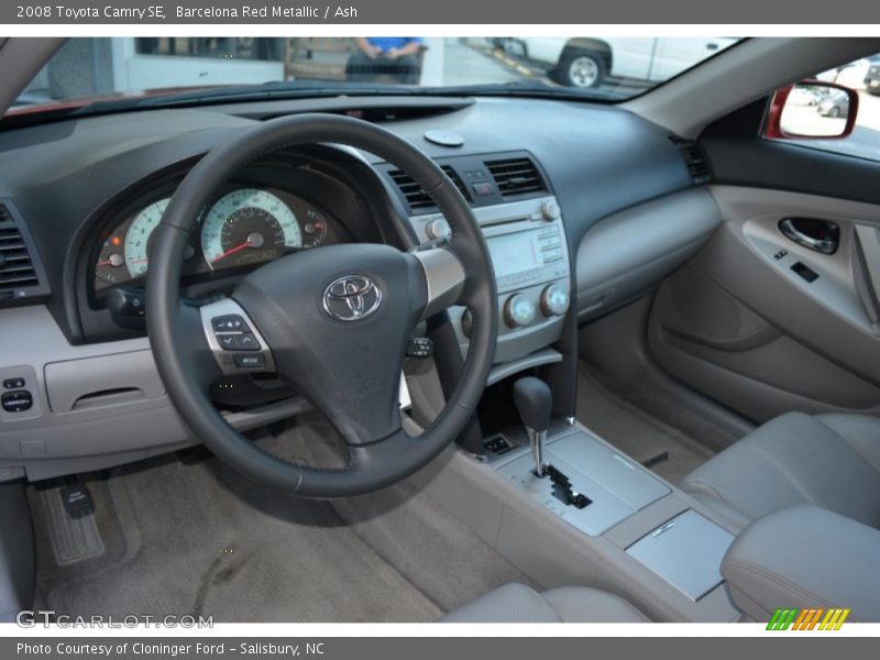 Barcelona Red Metallic / Ash 2008 Toyota Camry SE