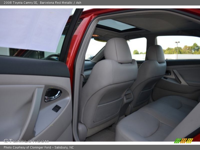 Barcelona Red Metallic / Ash 2008 Toyota Camry SE