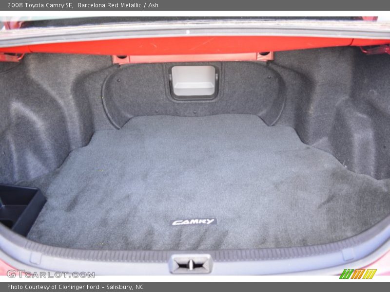 Barcelona Red Metallic / Ash 2008 Toyota Camry SE