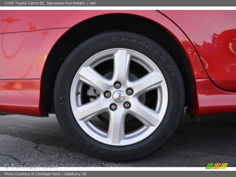 Barcelona Red Metallic / Ash 2008 Toyota Camry SE