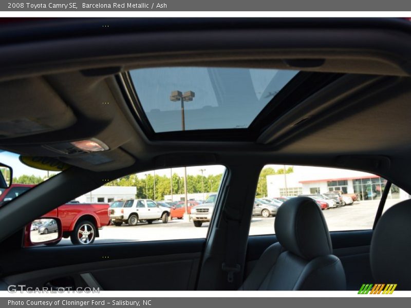 Barcelona Red Metallic / Ash 2008 Toyota Camry SE