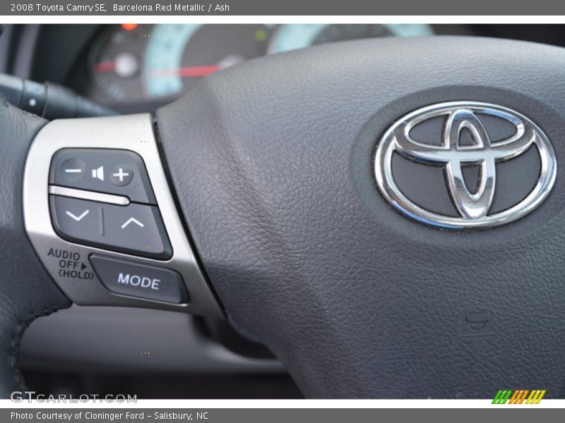 Barcelona Red Metallic / Ash 2008 Toyota Camry SE