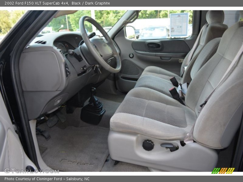 Black / Dark Graphite 2002 Ford F150 XLT SuperCab 4x4