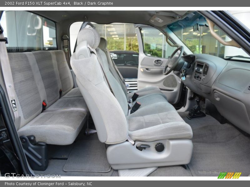 Black / Dark Graphite 2002 Ford F150 XLT SuperCab 4x4