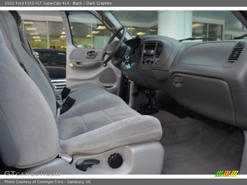 Black / Dark Graphite 2002 Ford F150 XLT SuperCab 4x4