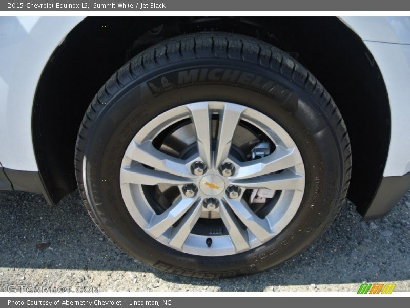 Summit White / Jet Black 2015 Chevrolet Equinox LS