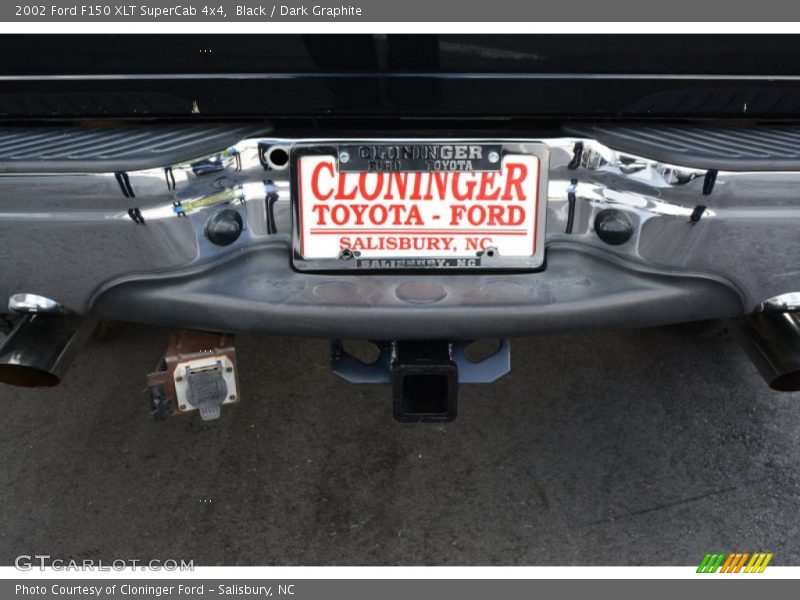 Black / Dark Graphite 2002 Ford F150 XLT SuperCab 4x4