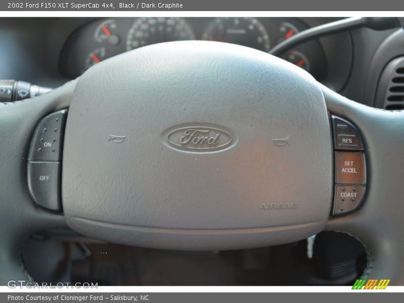 Black / Dark Graphite 2002 Ford F150 XLT SuperCab 4x4