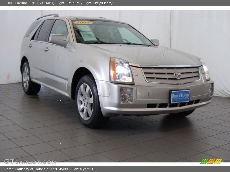 Light Platinum / Light Gray/Ebony 2008 Cadillac SRX 4 V6 AWD
