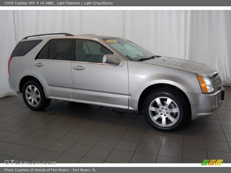 Light Platinum / Light Gray/Ebony 2008 Cadillac SRX 4 V6 AWD