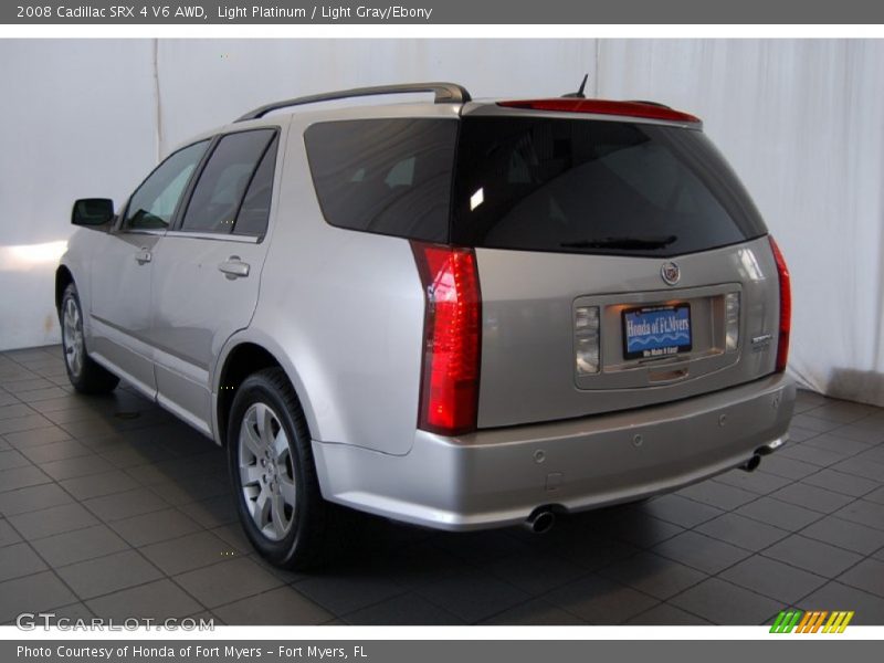 Light Platinum / Light Gray/Ebony 2008 Cadillac SRX 4 V6 AWD