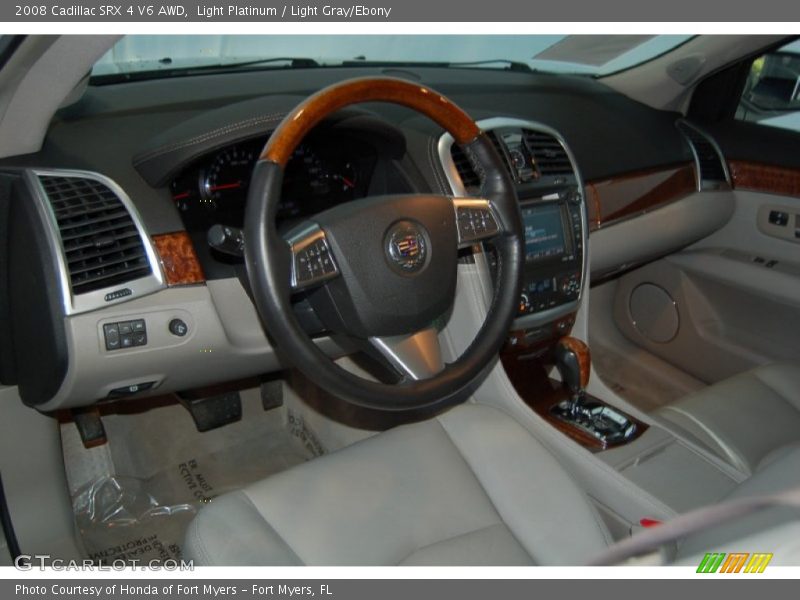 Light Platinum / Light Gray/Ebony 2008 Cadillac SRX 4 V6 AWD