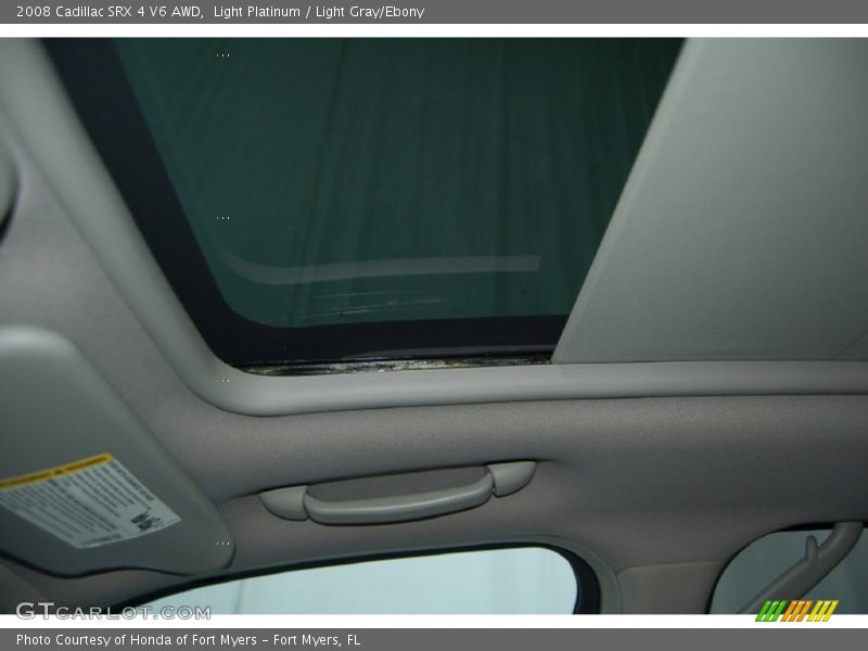 Light Platinum / Light Gray/Ebony 2008 Cadillac SRX 4 V6 AWD