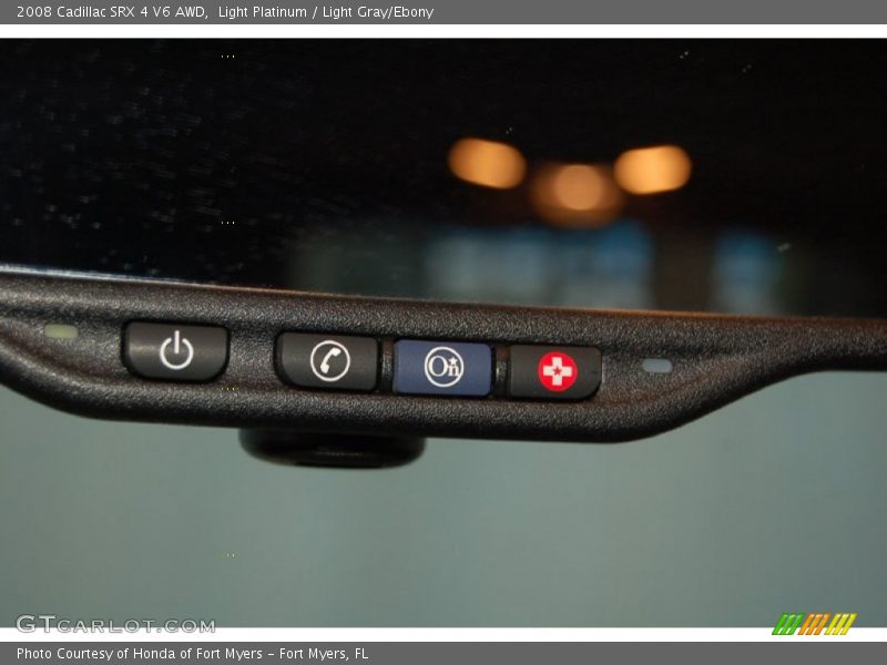 Light Platinum / Light Gray/Ebony 2008 Cadillac SRX 4 V6 AWD