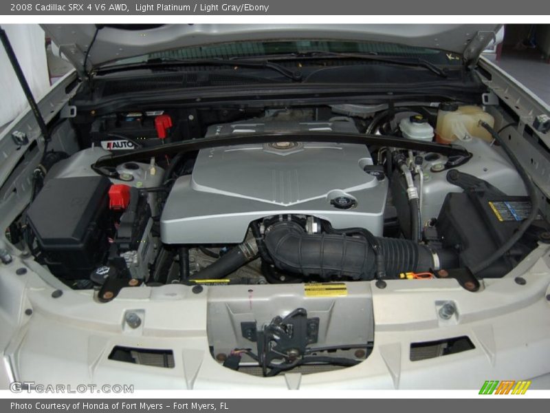 Light Platinum / Light Gray/Ebony 2008 Cadillac SRX 4 V6 AWD