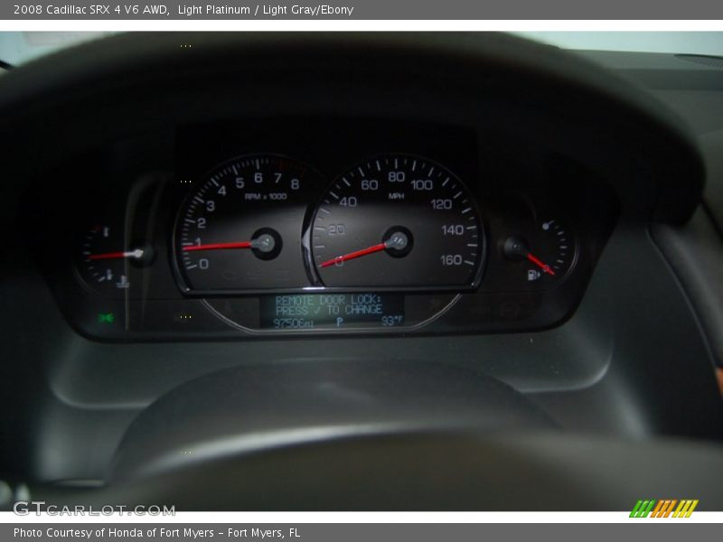 Light Platinum / Light Gray/Ebony 2008 Cadillac SRX 4 V6 AWD