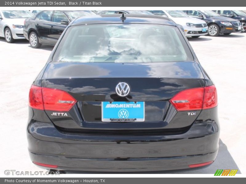 Black / Titan Black 2014 Volkswagen Jetta TDI Sedan