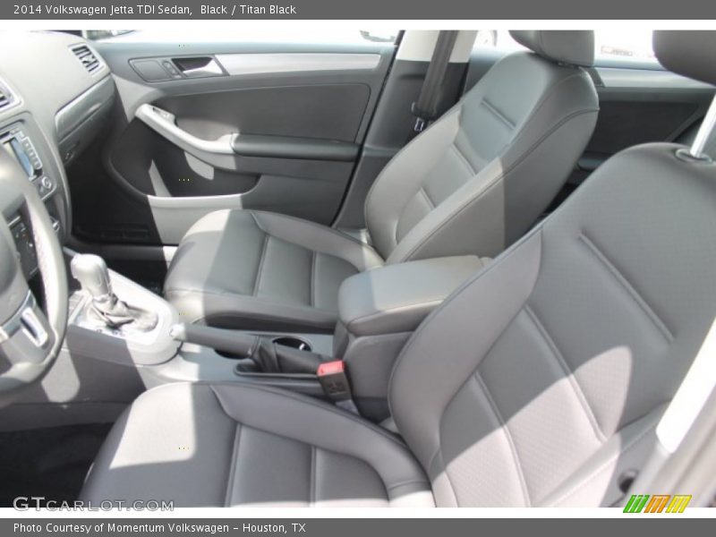 Black / Titan Black 2014 Volkswagen Jetta TDI Sedan
