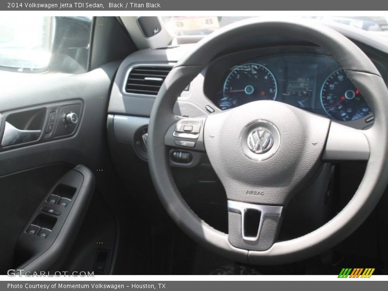 Black / Titan Black 2014 Volkswagen Jetta TDI Sedan